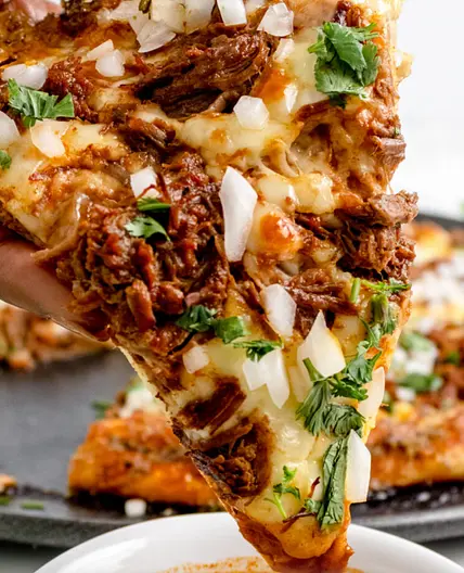 Birria Pizza