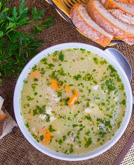 Healing Chicken and Vegetable Soup 🍲