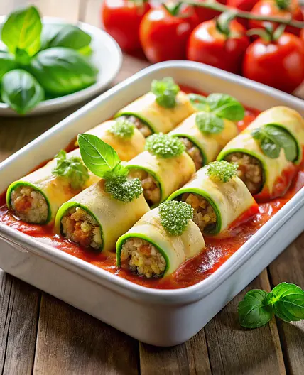 Cannelloni mit Zucchini-Füllung