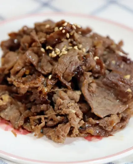재우지 않고 바로 만드는 소고기 바싹 불고기