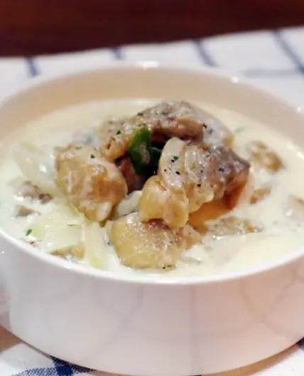 닭정육으로 만드는 떠먹는 크림닭갈비