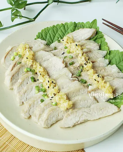마늘 보쌈 만드는법