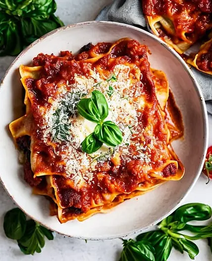 Klassieke Italiaanse lasagne