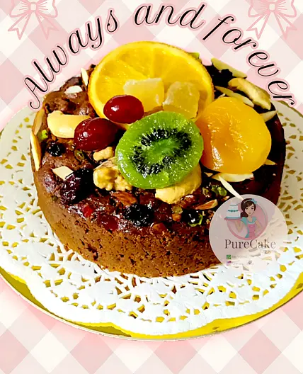 Whole wheat plum cake