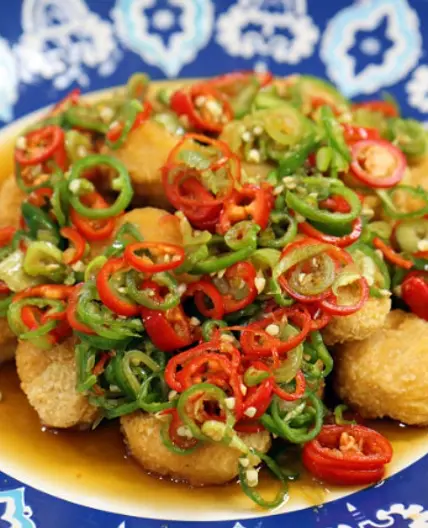 치킨너겟으로 간편하고 맛있는 유린기 만드세요.