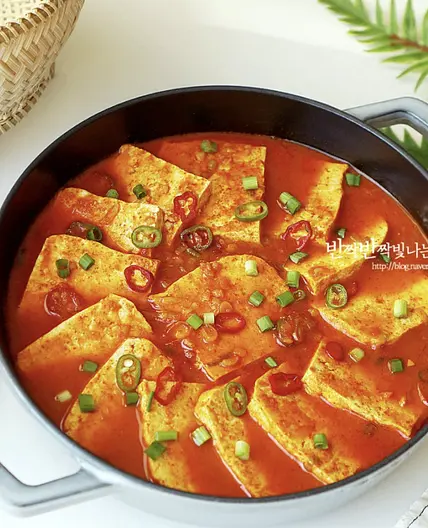 흑백요리사 이모카세 두부찌개 레시피