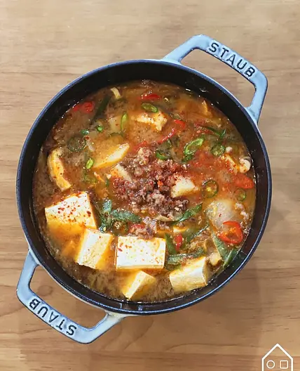 한우 스지 된장찌개 만들기