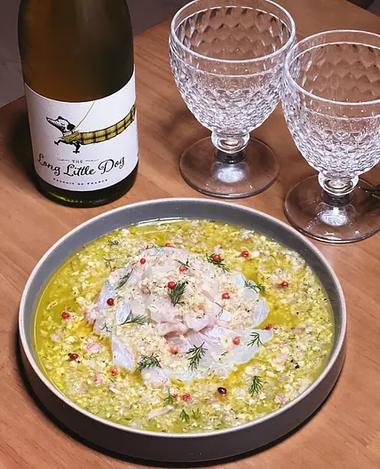 광어 세비체 만들기 페루식 회무침 세비체 만들기