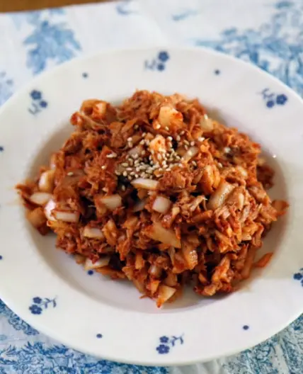 밥도둑 참치캔 요리 참치무침 만들기
