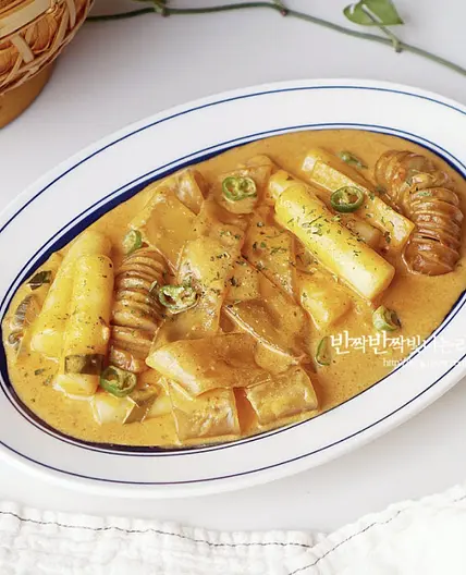 로제떡볶이 만드는법