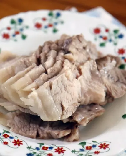 통삼겹 돼지고기 수육 전자레인지 15분으로 해결