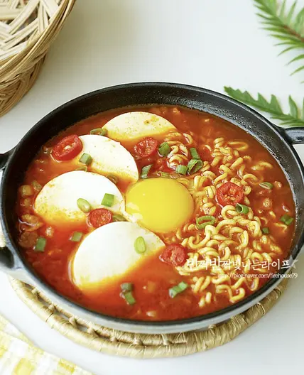 순두부 라면 끓이는법