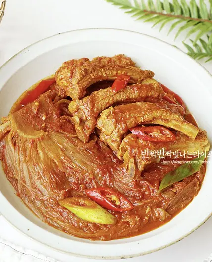 묵은지 등갈비 김치찜 레시피