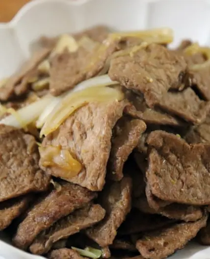 콩고기요리 채식 비건식단 콩고기 불고기