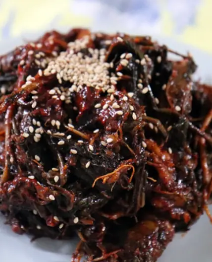 입맛 찾아주는 달콤한 고들빼기 무침 만들기