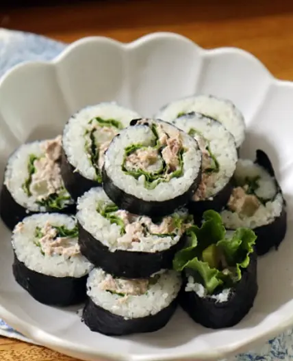 간편하고 맛있는 참치김밥 레시피