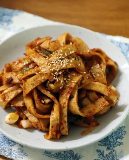 간단하고 맛있는 어묵볶음 레시피