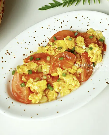 토마토 계란볶음 만드는법