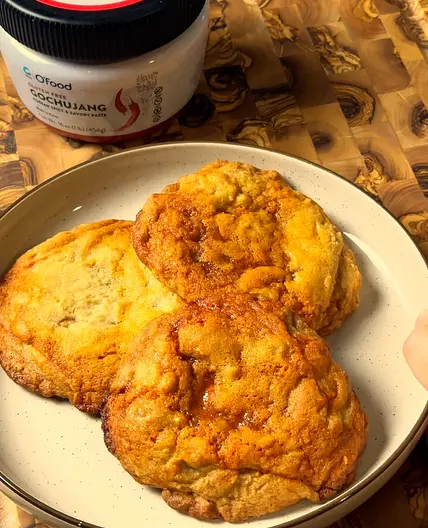 Gochujang Toffee Cookies