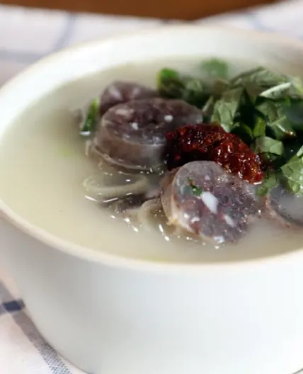 순대국밥 정말 간단하게 끓여 보세요.