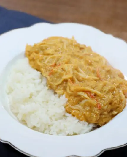크래미(맛살)로 만드는 간단한 푸팟퐁커리