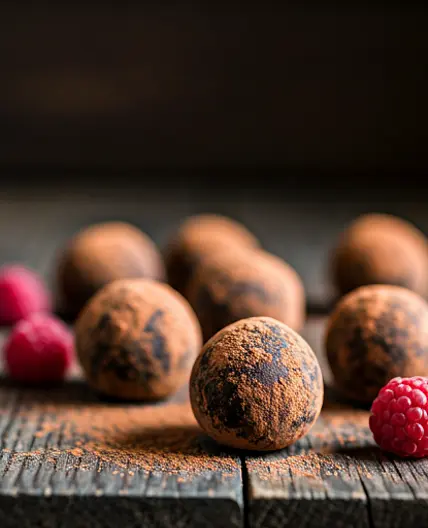 Raspberry Truffles