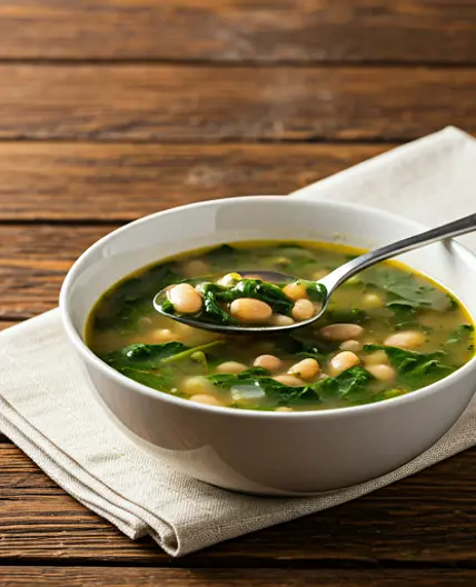 Spinach and White Bean Soup