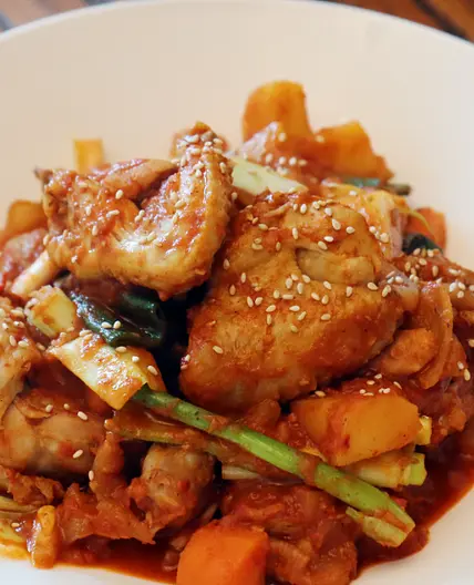 무수분 닭도리탕 깊고 진한 맛이 일품입니다.