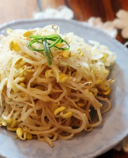 무수분 콩나물무침