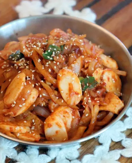 물 없이 만드는 무수분 국물 없는 떡볶이 또는 떡볶음