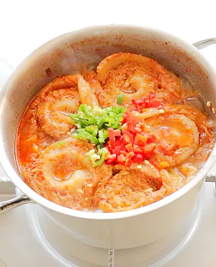 삼겹살 김치말이 김치찜