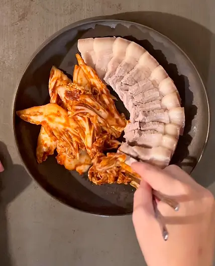 칼국수집 알배추 겉절이 레시피 [나물요리 전문 나물스]