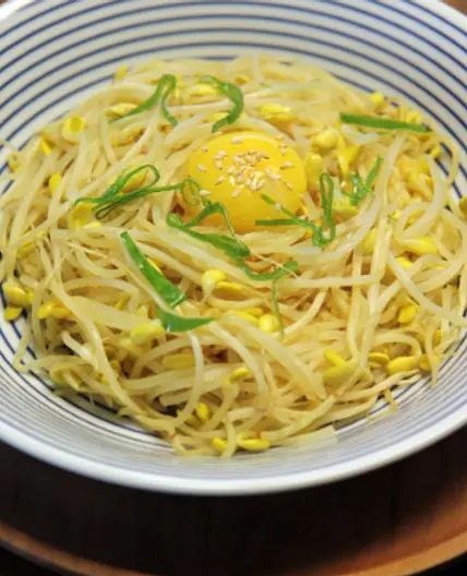 콩나물밥 (전자레인지 이용)
