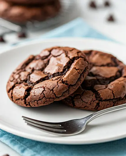 Melt Away Brownie Cookies