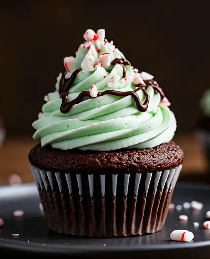 Peppermint Mocha Cupcakes