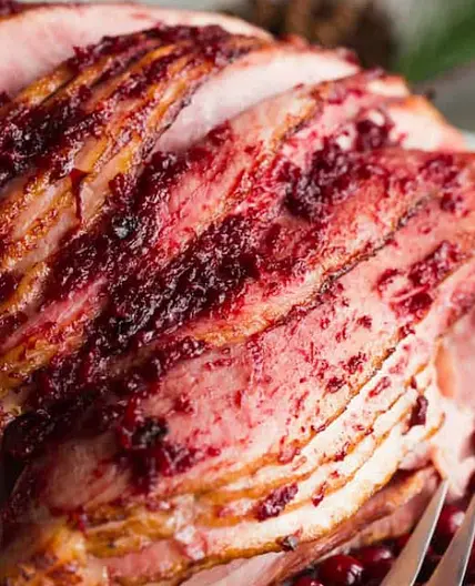 Curried Cranberry Glaze for Ham