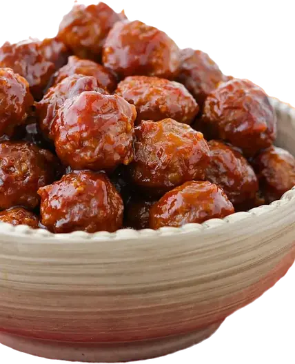 Martin glaze Meatballs
