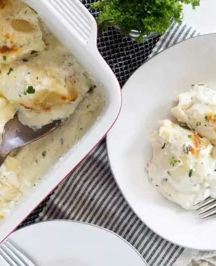 Chicken Cheesy Stuffed Shells