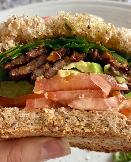 Vegan BLT Sandwich