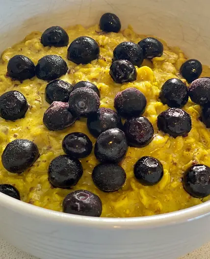 Golden Tumeric Oatmeal