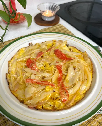 15-Min Crab & Egg Rice Bowl