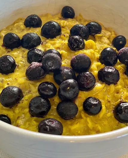 Golden Tumeric Oatmeal