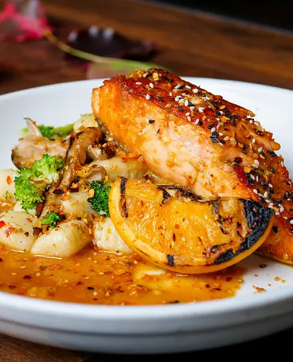Orange Miso Salmon