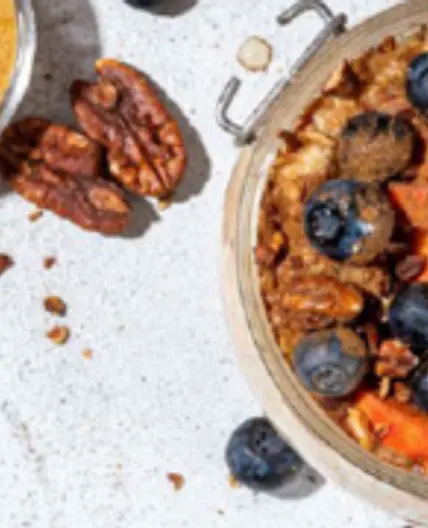 Apple pie overnight oats