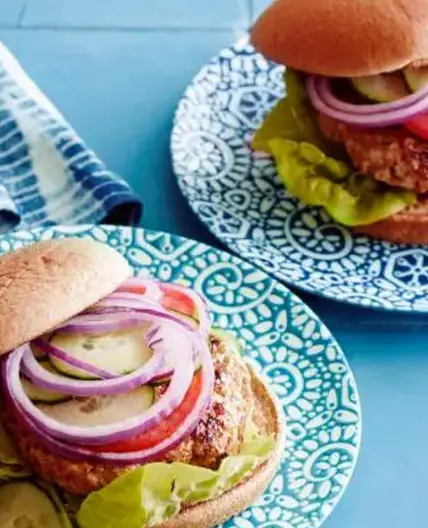 Sweet and Tangy Chicken Burgers