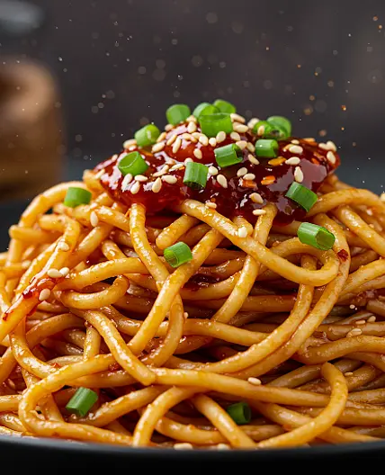 Saucy Egg Noodles