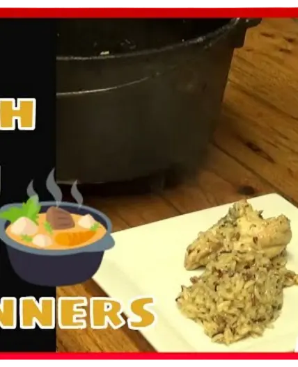 Dutch Oven Chicken and Rice