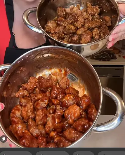 Sweet and sour pork/Honey garlic pork