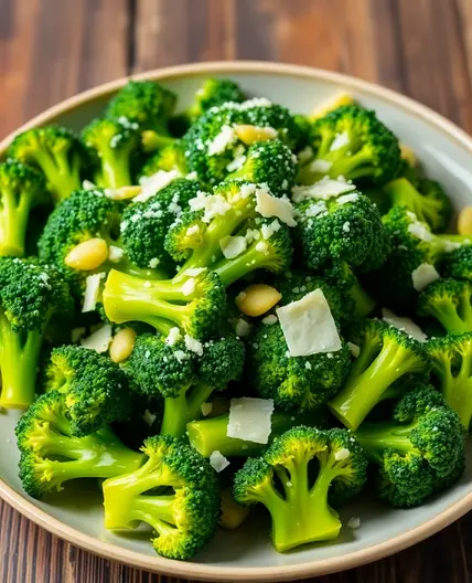 Lemon Garlic Broccoli Stir-Fry