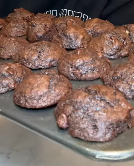 Double Chocolate Mini Muffins